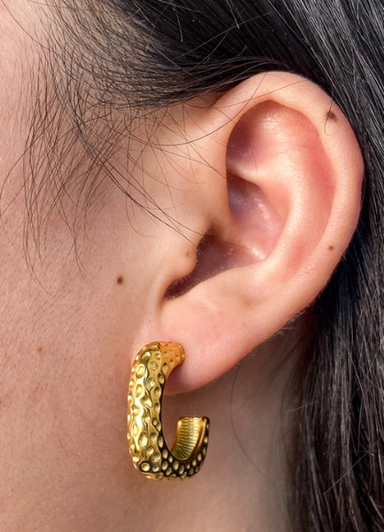 Earrings | Asteroid | 18K Gold Plated