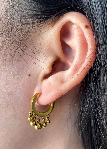 Earrings | Beads | Pendant | 18K Gold Plated