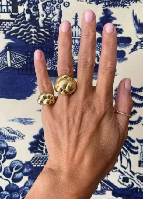 Ring | Bianca Bubble | 18K Gold Plated