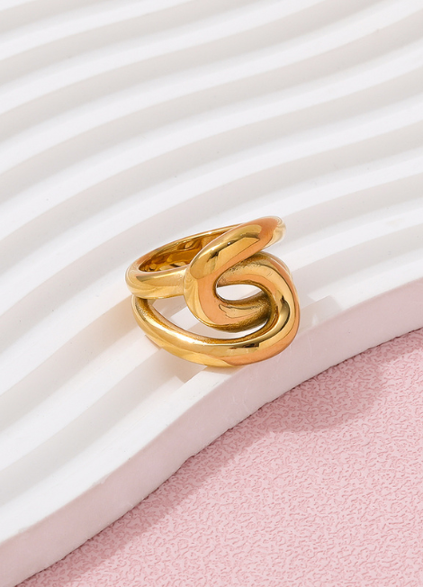 Ring | Kenza Knot | 18K Gold Plated