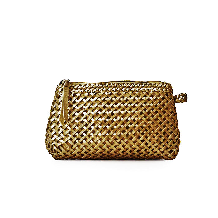 Cosmetic Bag | New Sweet Gold | With D-ring | Vegan