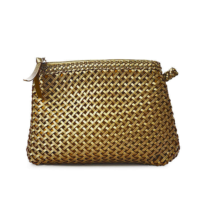 Cosmetic Bag | New Sweet Gold | With D-ring | Vegan