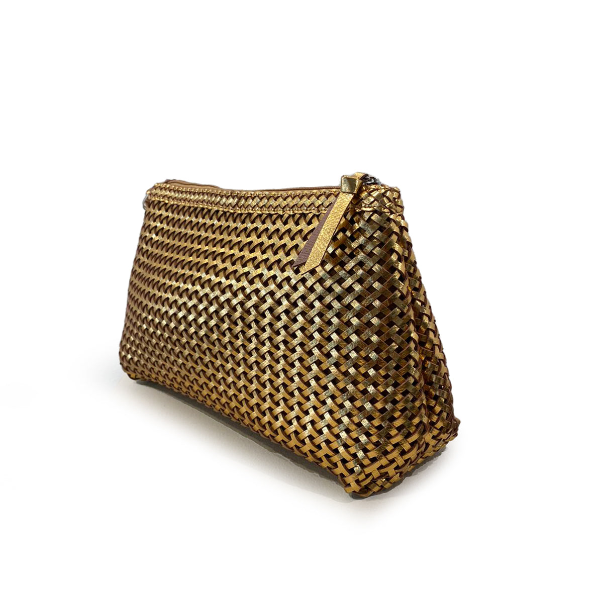 Cosmetic Bag | New Sweet Gold | With D-ring | Vegan