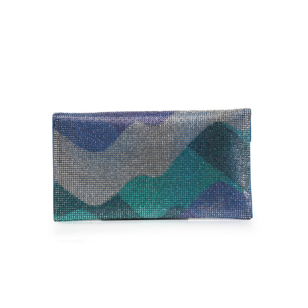 Envelope Bag | Mosaic | Santorini Blue