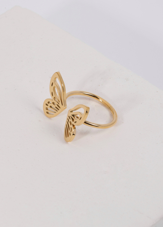 Ring | Betty Butterfly | 18K Gold Plated