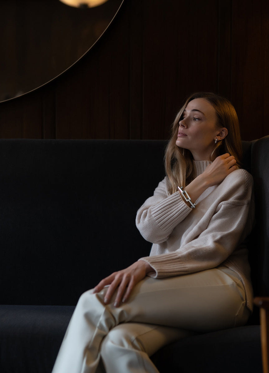 Bracelet | Relier | Medium | Sterling Plated