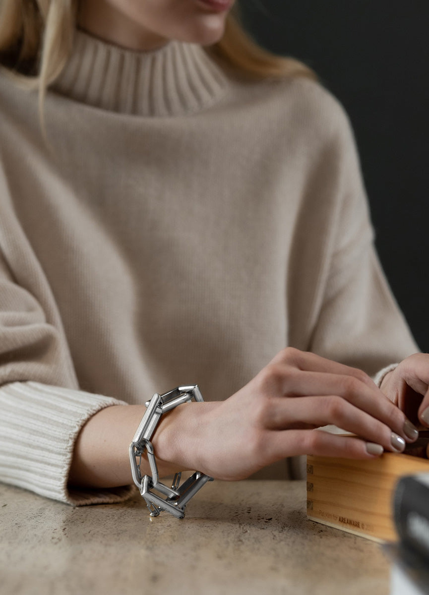 Bracelet | Relier | Medium | Sterling Plated