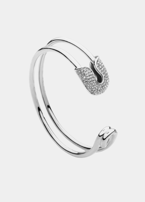 Bangle | Safety Pin | Silver Plated