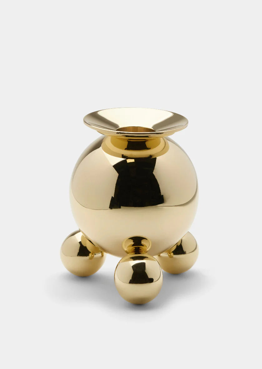 Candlestick | Ball | Gold