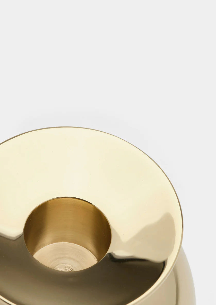 Candlestick | Ball | Gold