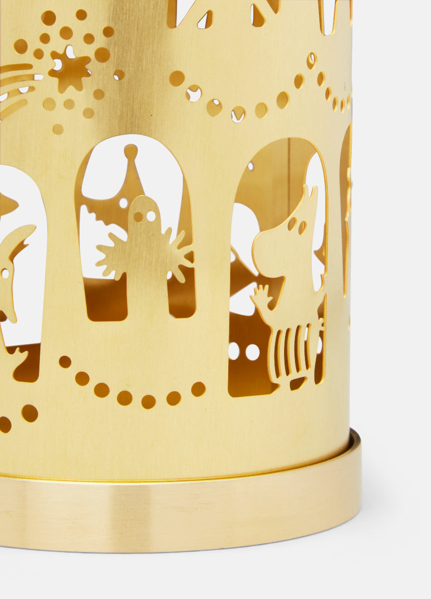 Candle Holder | Moomin House | Brass
