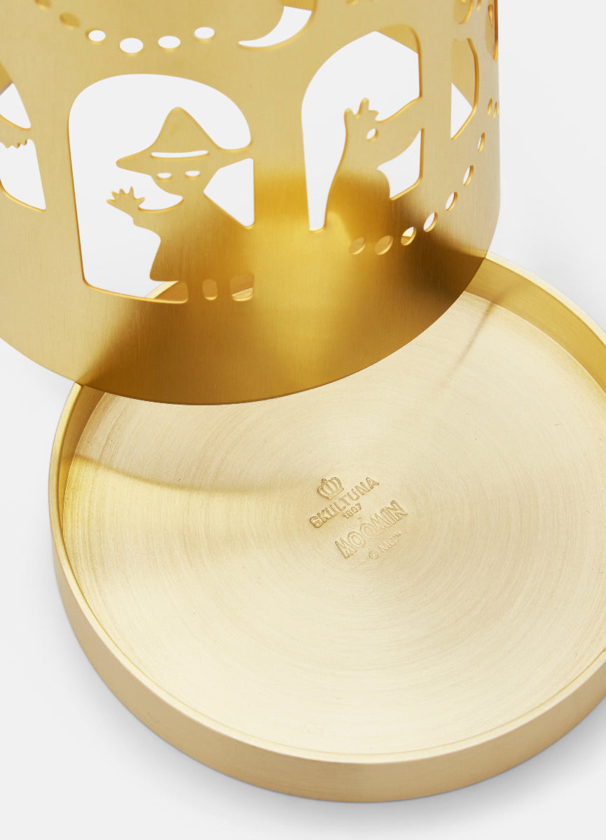 Candle Holder | Moomin House | Brass