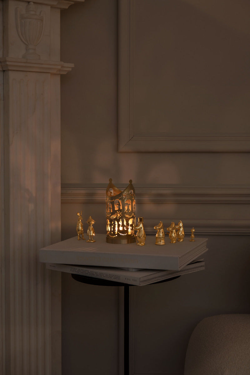 Candle Holder | Moomin House | Brass