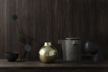 Vase | Boule | Brass | Extra Small - STOCKHOLM