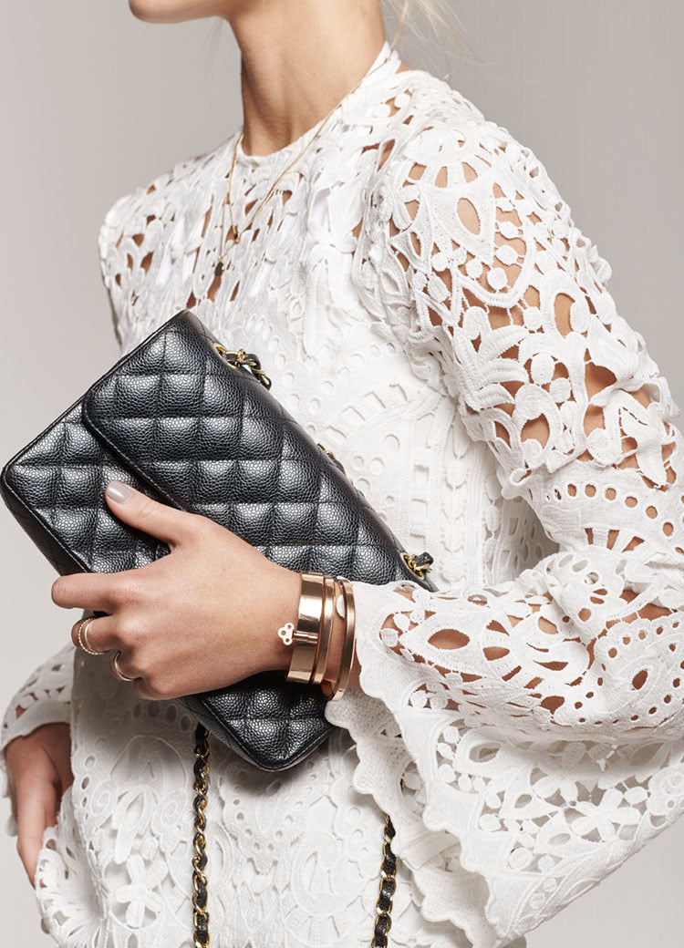 Bangle | Key Lock | Rose Gold - STOCKHOLM