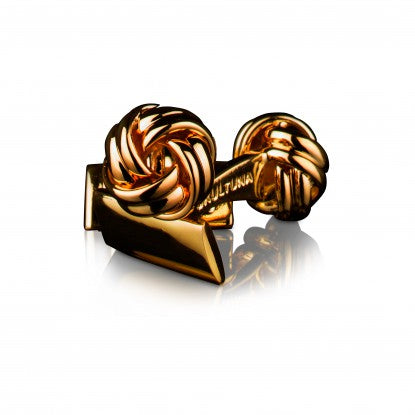 Cufflinks | Black Tie Collection | Gold Knot - STOCKHOLM