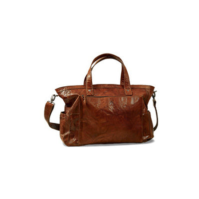 Weekend Bag | Brown | Waxed Buffalo Leather - STOCKHOLM