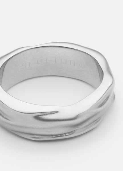 Ring | Opaque Thick | Matte Steel