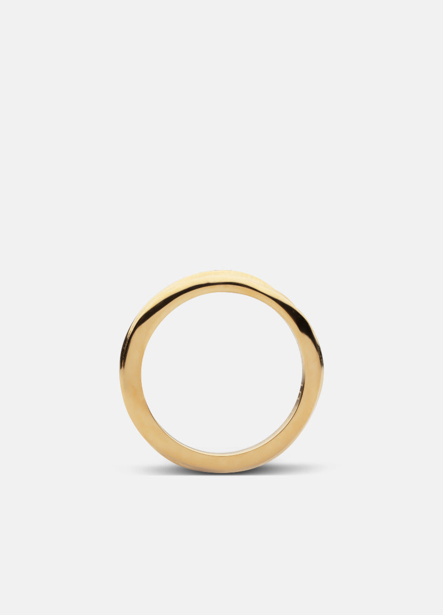 Ring | Opaque Thin | Gold