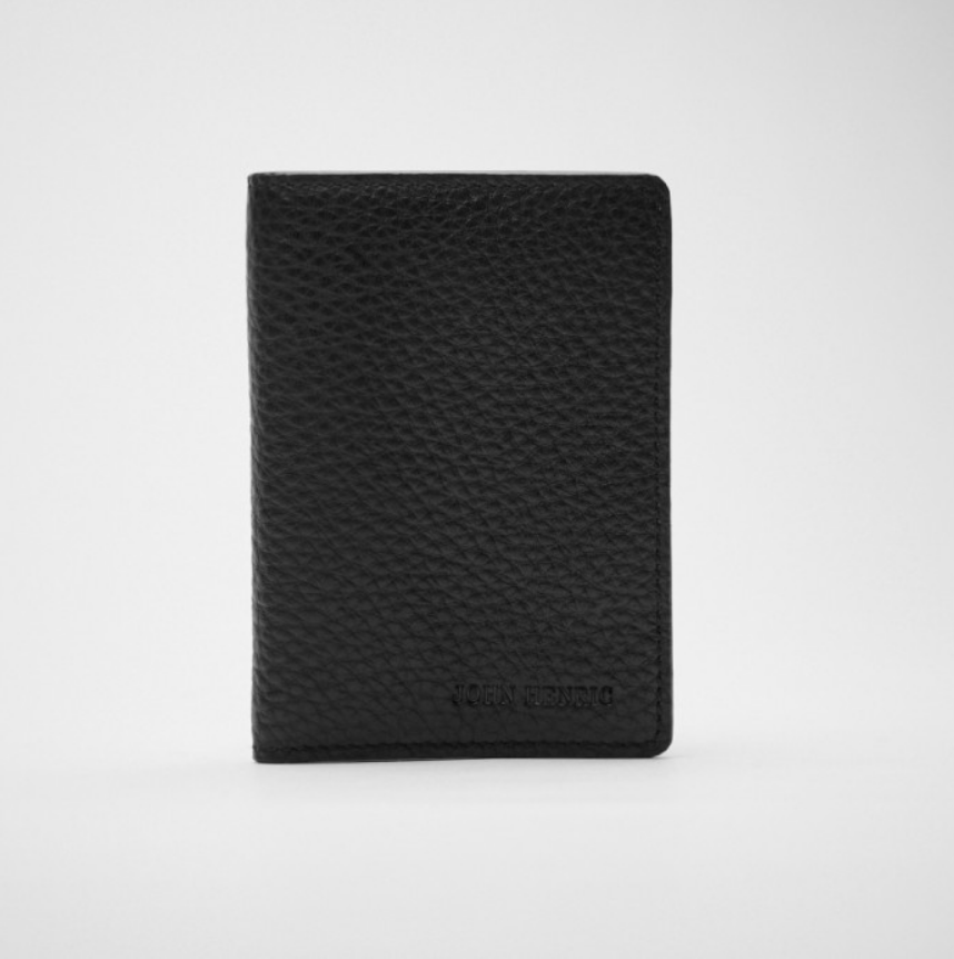 Cardholder | Oddo | Black Leather - STOCKHOLM