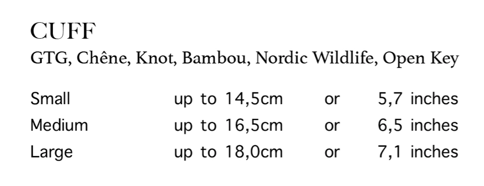 Bangle | Chêne | Raw Cuff | Polished Steel - STOCKHOLM