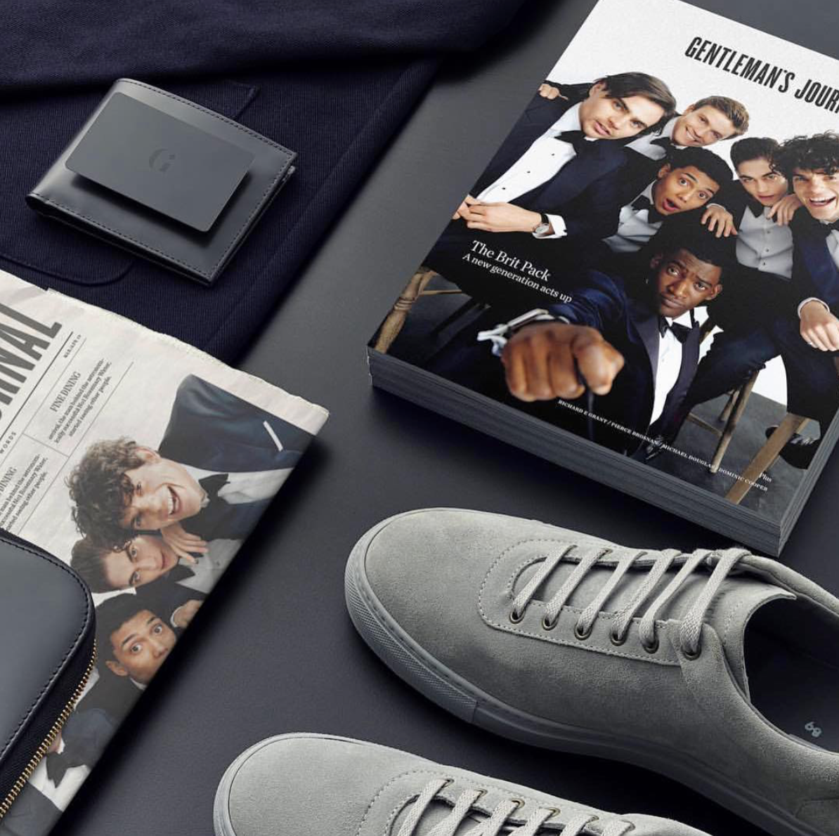Sneakers | Suede | Stone Grey - STOCKHOLM