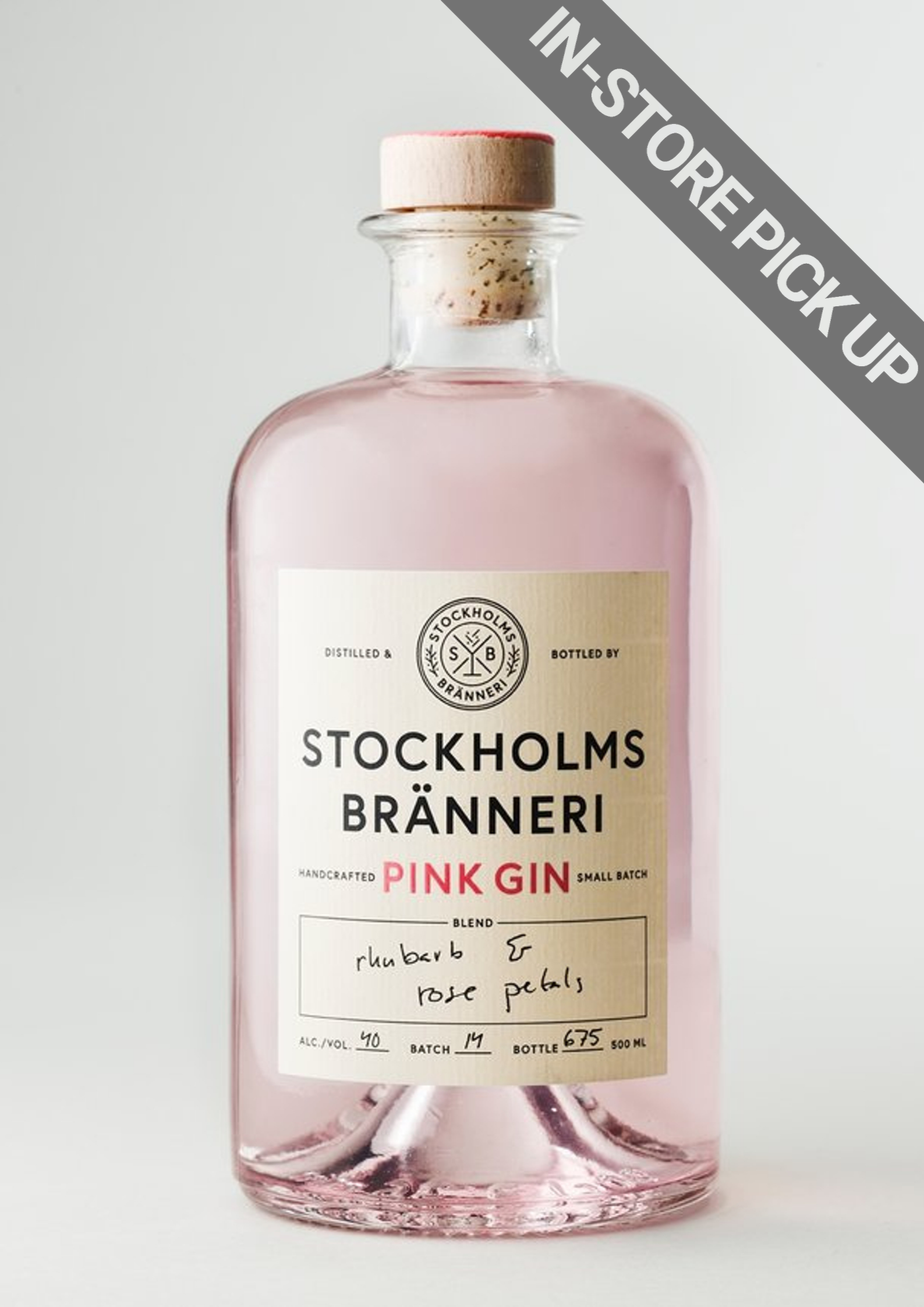 Stockholms Bränneri | Pink Gin - STOCKHOLM