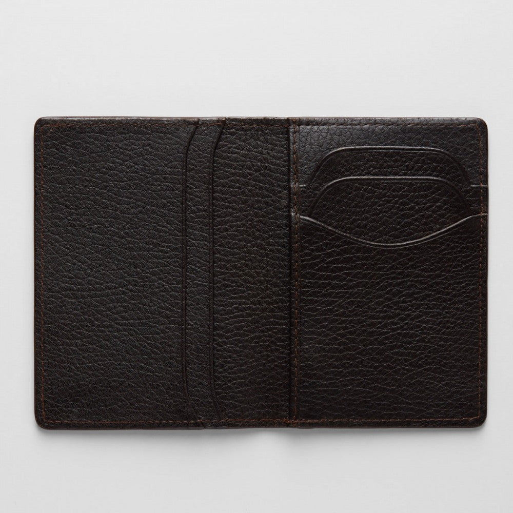 Cardholder | Edda | Brown Leather - STOCKHOLM