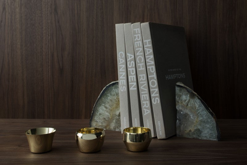 Candle Holder Kin | Set of 3 | Brass - STOCKHOLM