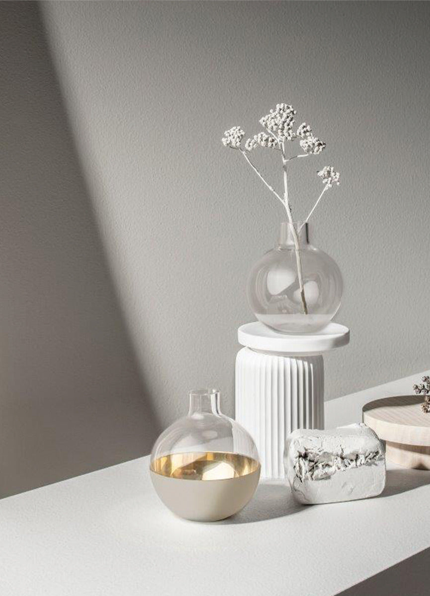 Vase | Pomme | Small | Beige - STOCKHOLM