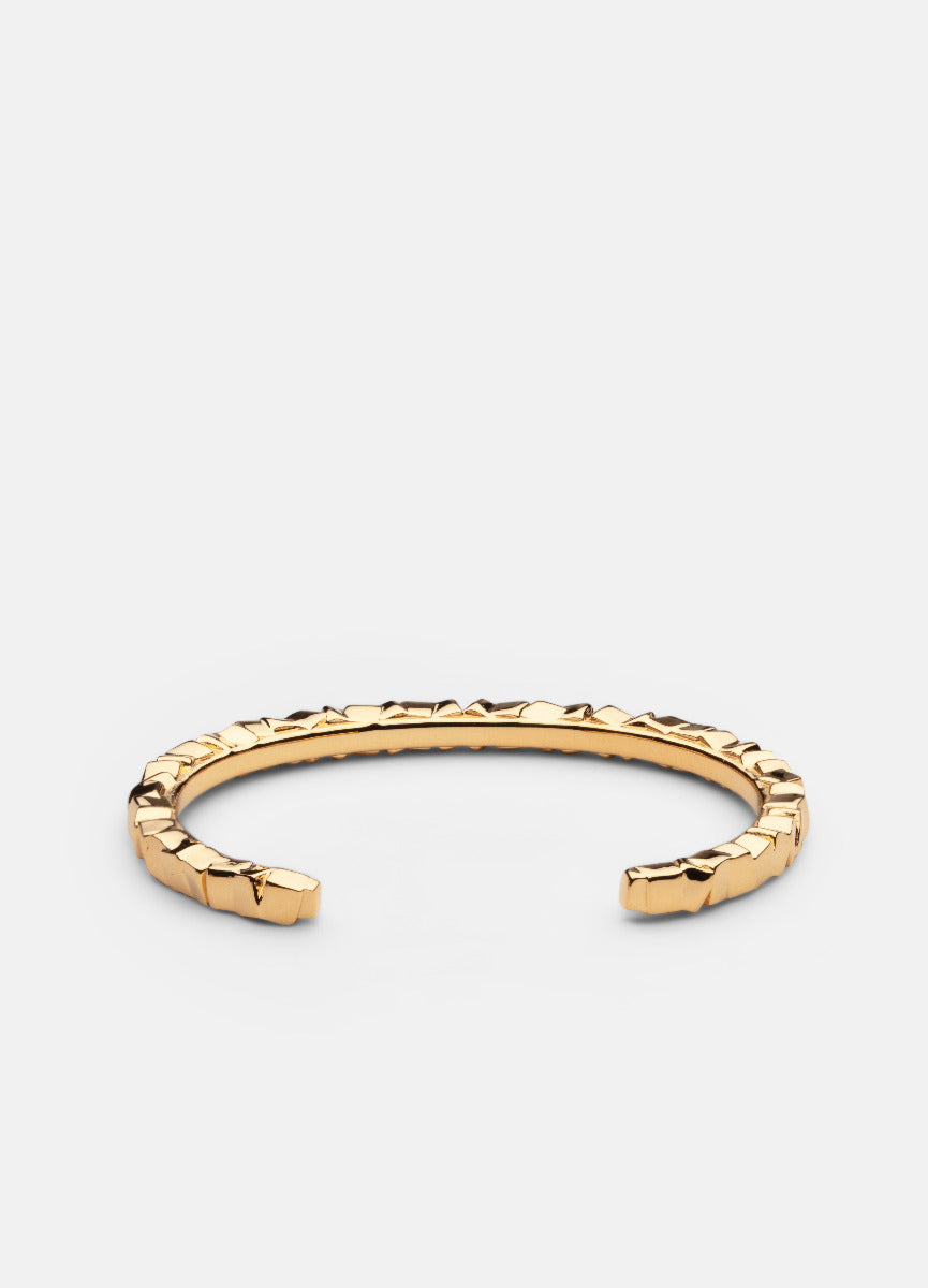 Bangle | Morph | Massive Cuff | Gold Plated