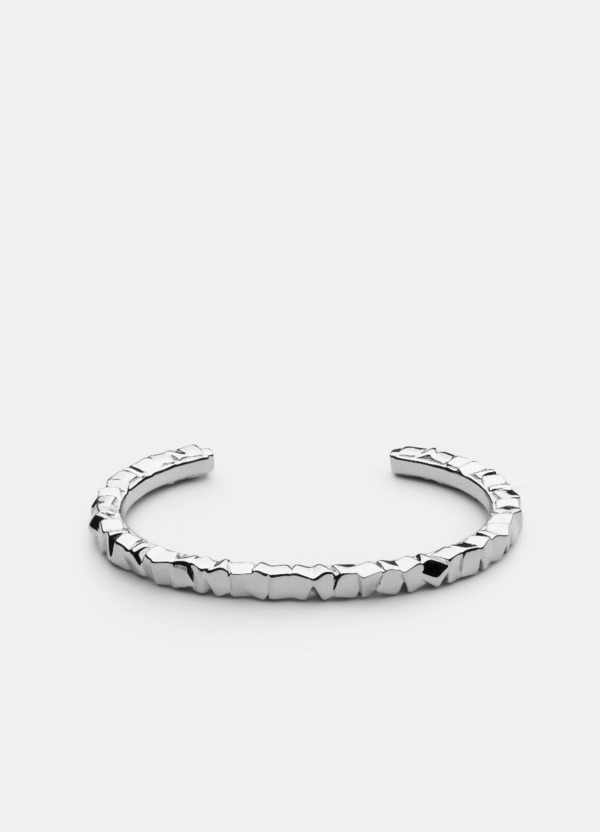Bangle | Morph | Massive Cuff | Silver Plated