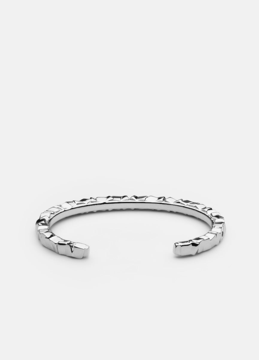 Bangle | Morph | Massive Cuff | Silver Plated