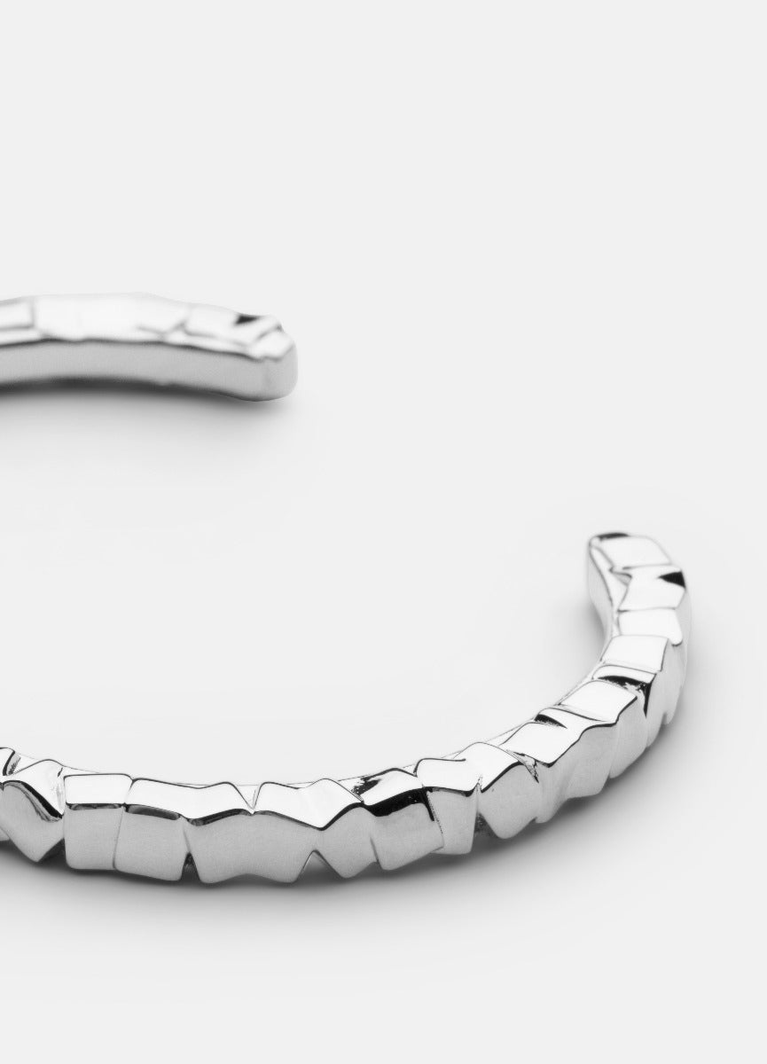 Bangle | Morph | Massive Cuff | Silver Plated