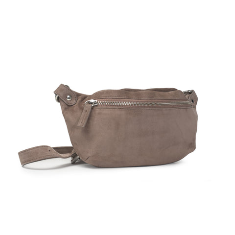 Crossbody Bag | Palermo | Suede | Taupe