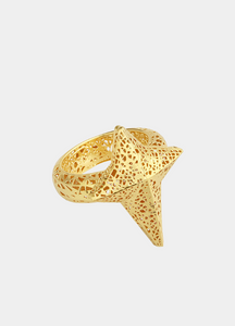 Nova Star Hollow Ring 