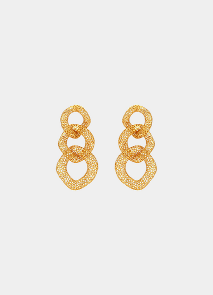 Ida Hollow Bold Earrings 