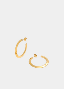 18k Gold Plated Small Minimalism Hoop Earrings