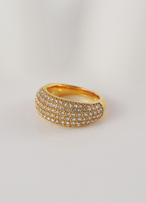 Ring | Philippa Pavé | 18K Gold Plated