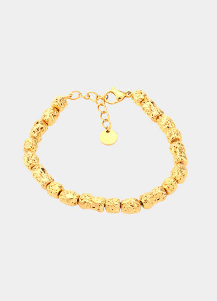 Alex Nugget Bracelet – 18K Gold Plated Bold Chain Bracelet for Women in Hong Kong