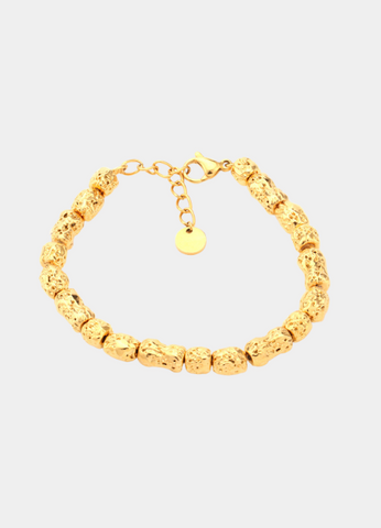 Alex Nugget Bracelet – 18K Gold Plated Bold Chain Bracelet for Women in Hong Kong