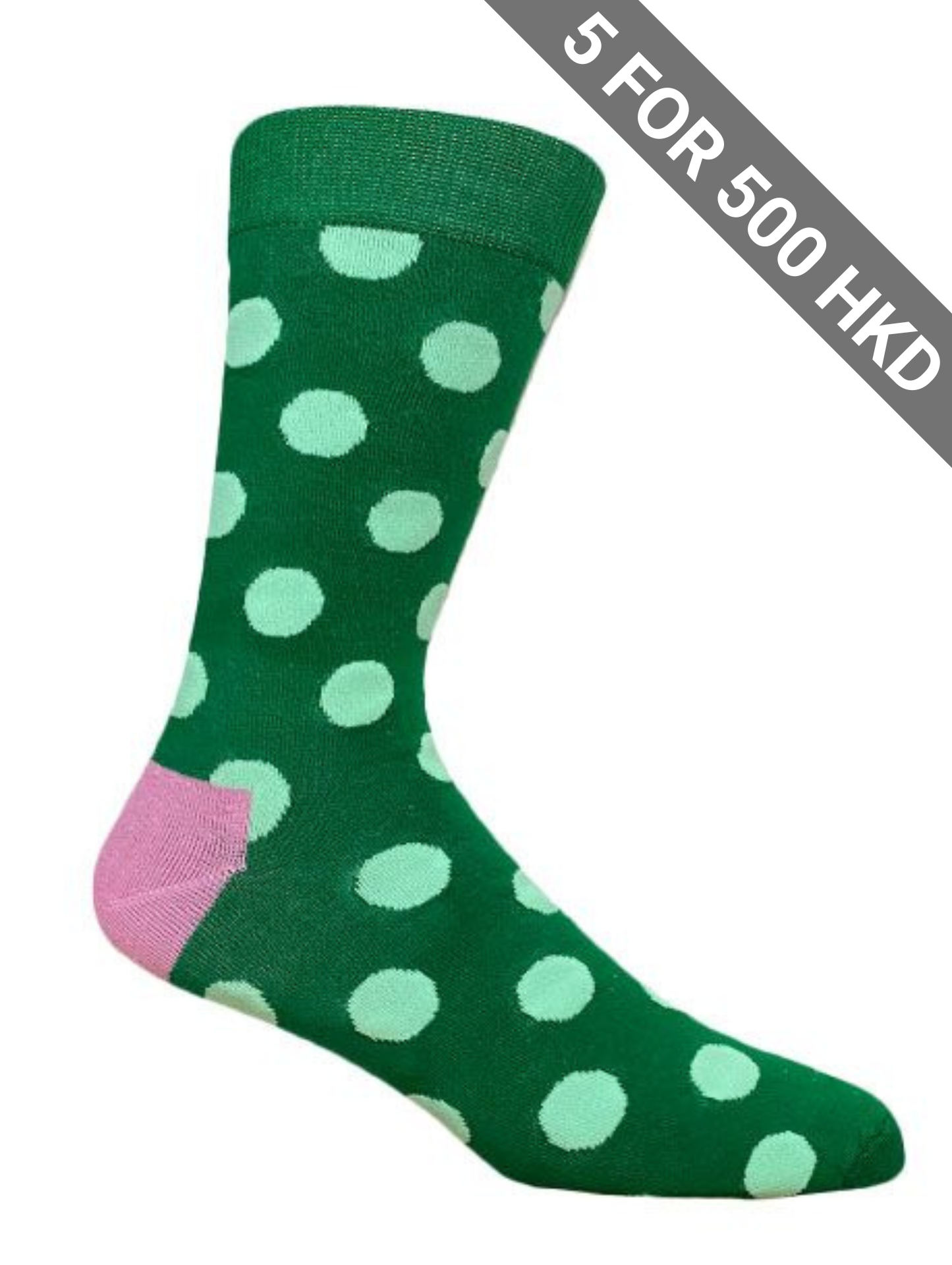 Socks | Mint | Dots | Cotton