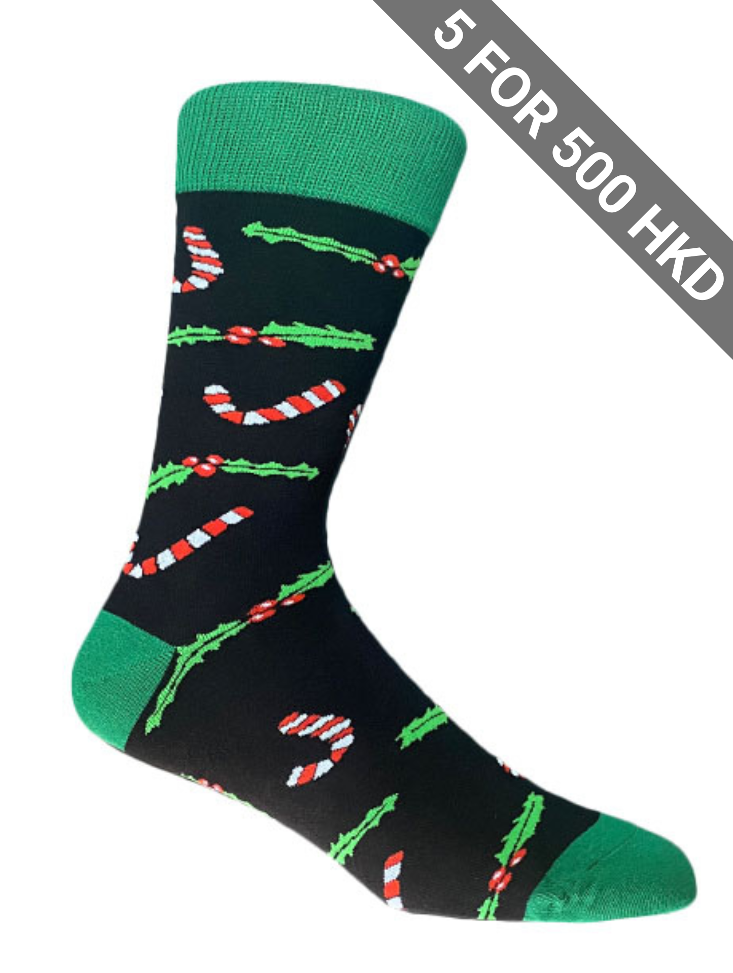 Socks | Christmas | Mistel Toe | Cotton