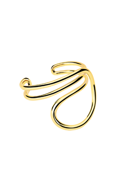 Cleopatra Bangle is versatile and sophisticated. Its polished finish reflects light beautifully, making it a go-to accessory for special occasions, professional settings, or daily wear.