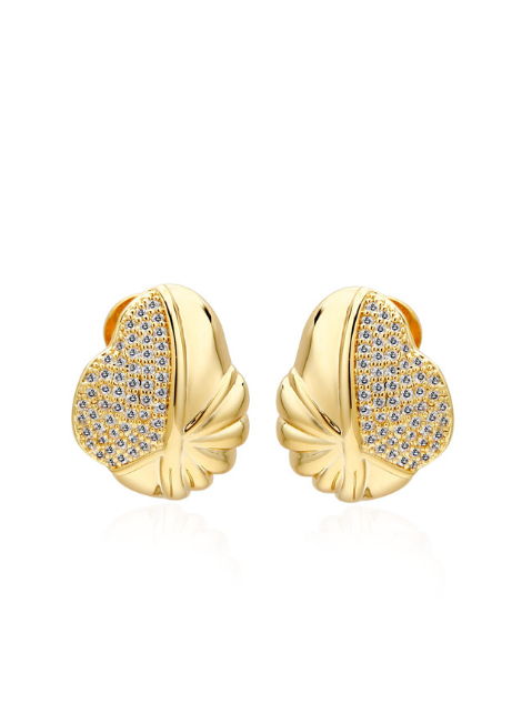 Earrings Clips | Mary | 18K Gold Plated