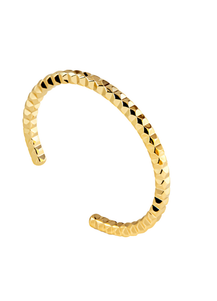 Enzo Minimalist Bangle – 18K Gold Plated Luxury Jewelry for Women in Hong Kong