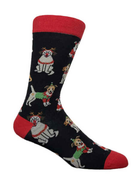 Socks | Christmas | Happy Pawlidays  | Cotton