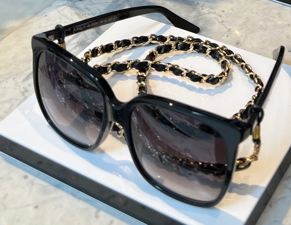 Gold Frame Chain | For Sunglasses | Vegan