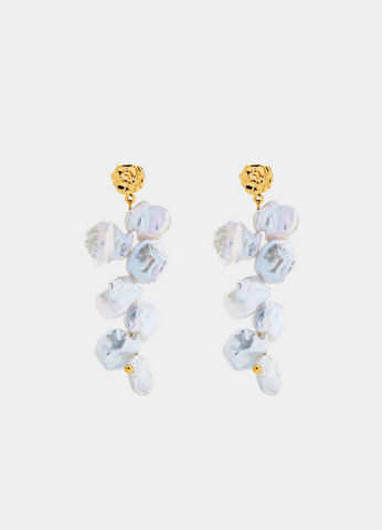 Kiara Earrings – 18K Gold Plated Minimalist Hoop Earrings for Women in Hong Kong