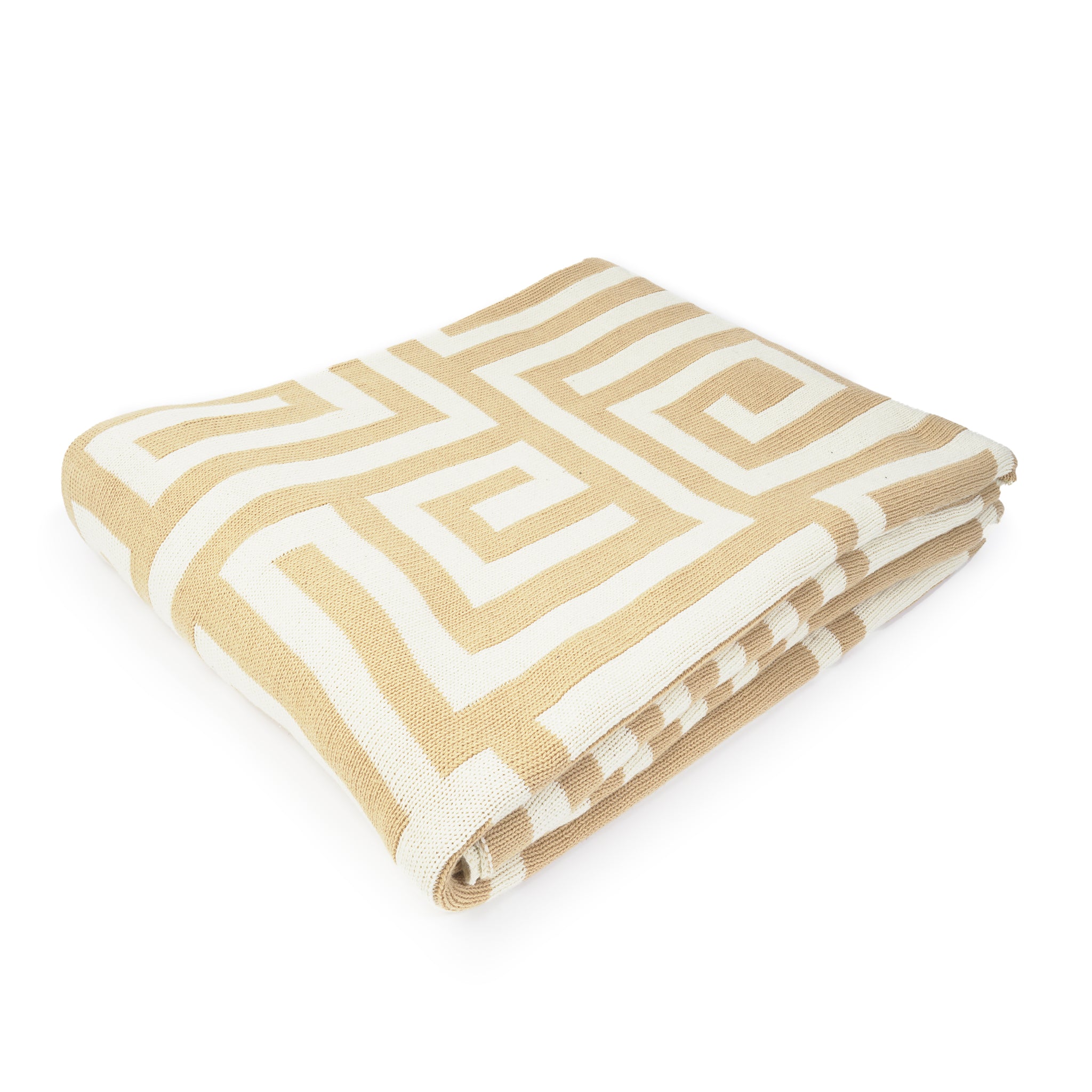 Knitted Throw | Beige
